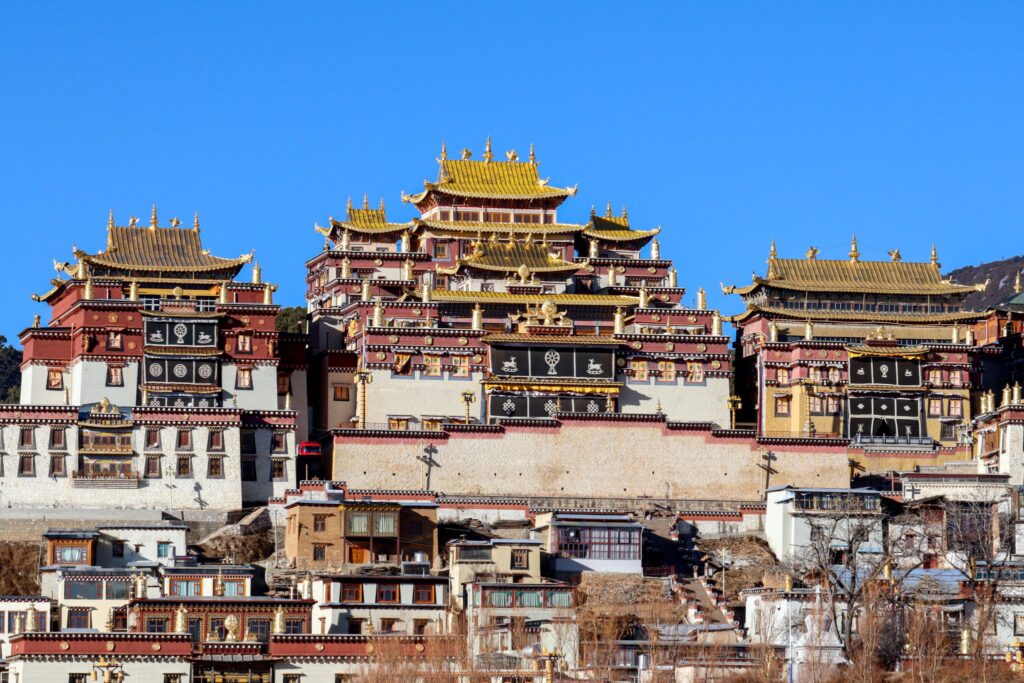 Students exploring the historic Ming-era town of Dali, Yunnan, visiting local mosque, making traditional flower hats, and taking a Kungfu lesson during a 5-day educational school trip to China