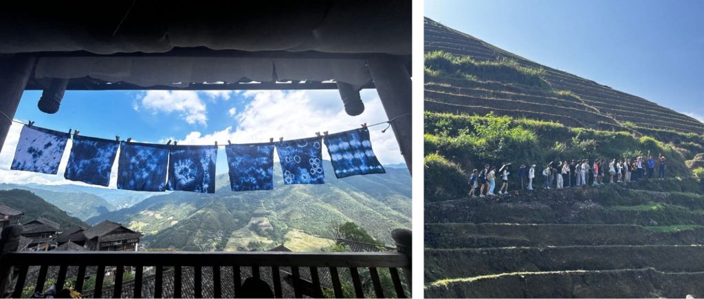 In Longsheng, service learning was shaped by the timing